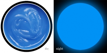 Acrylgel/Polygel Glow in the Dark Blue